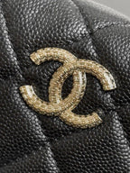 CHANEL - Caviar Quilted Hobo Bag