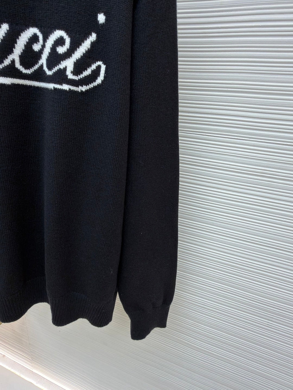 GUCCI  - Knit wool jumper with intarsia unisex