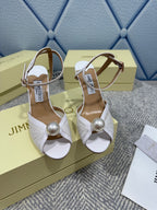 JIMMY CHOO - Women’s Sandals with Pearl