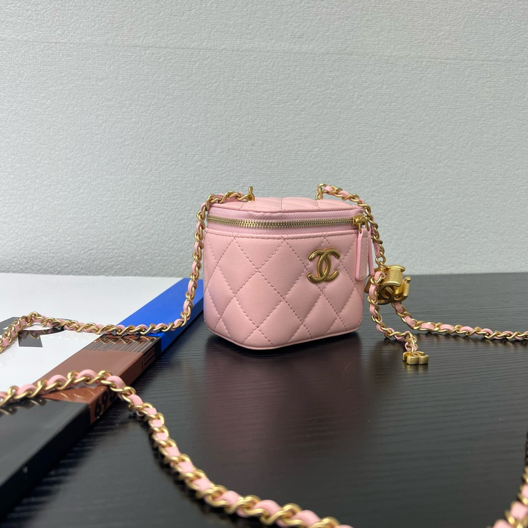 CHANEL - Mini Vanity Cosmetic Bag