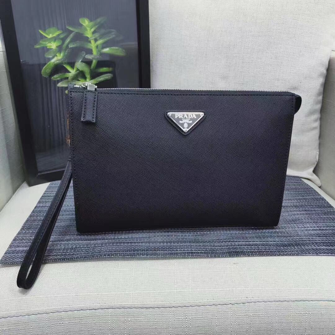 PRADA - Saffiano leather men's bag