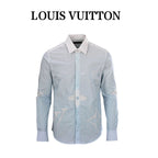 LOUIS VUITTON - Printed Signature Long-Sleeved Shirt