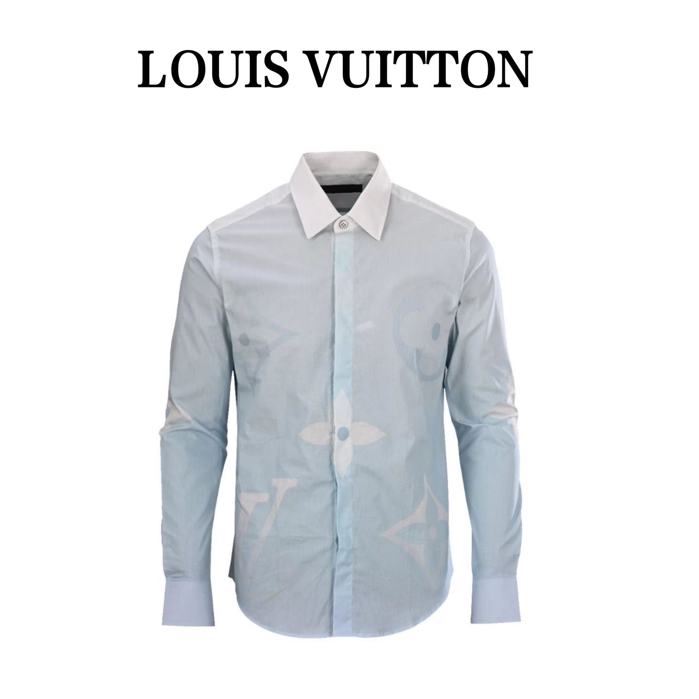 LOUIS VUITTON - Printed Signature Long-Sleeved Shirt
