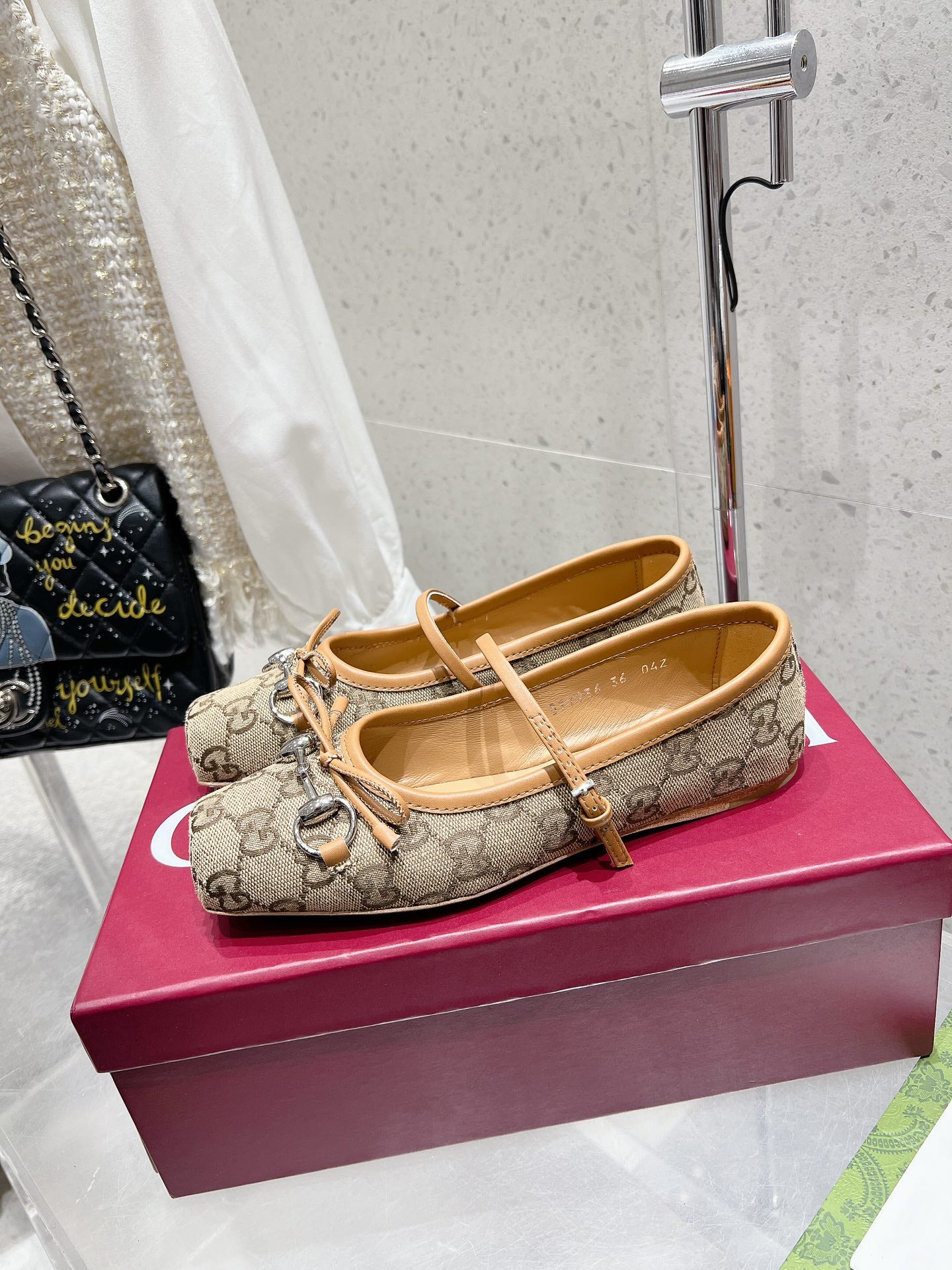 GUCCI - Horsebit Ballet Flat