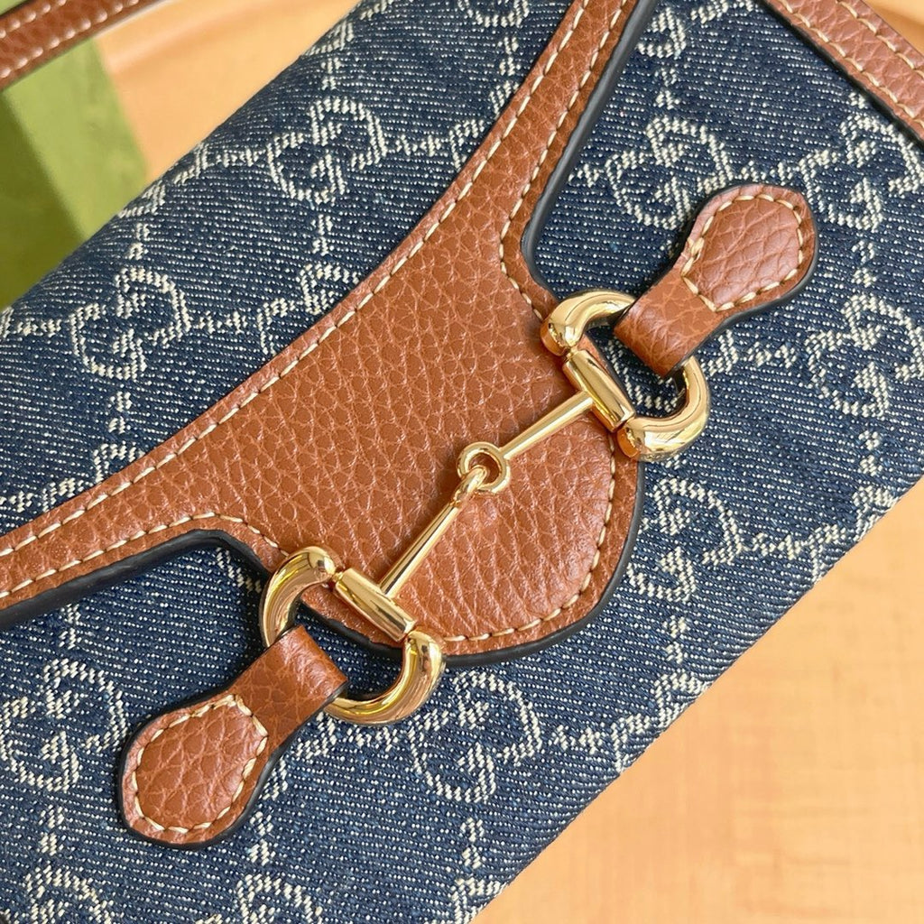 GUCCI - Horsebit 1955 mini bag