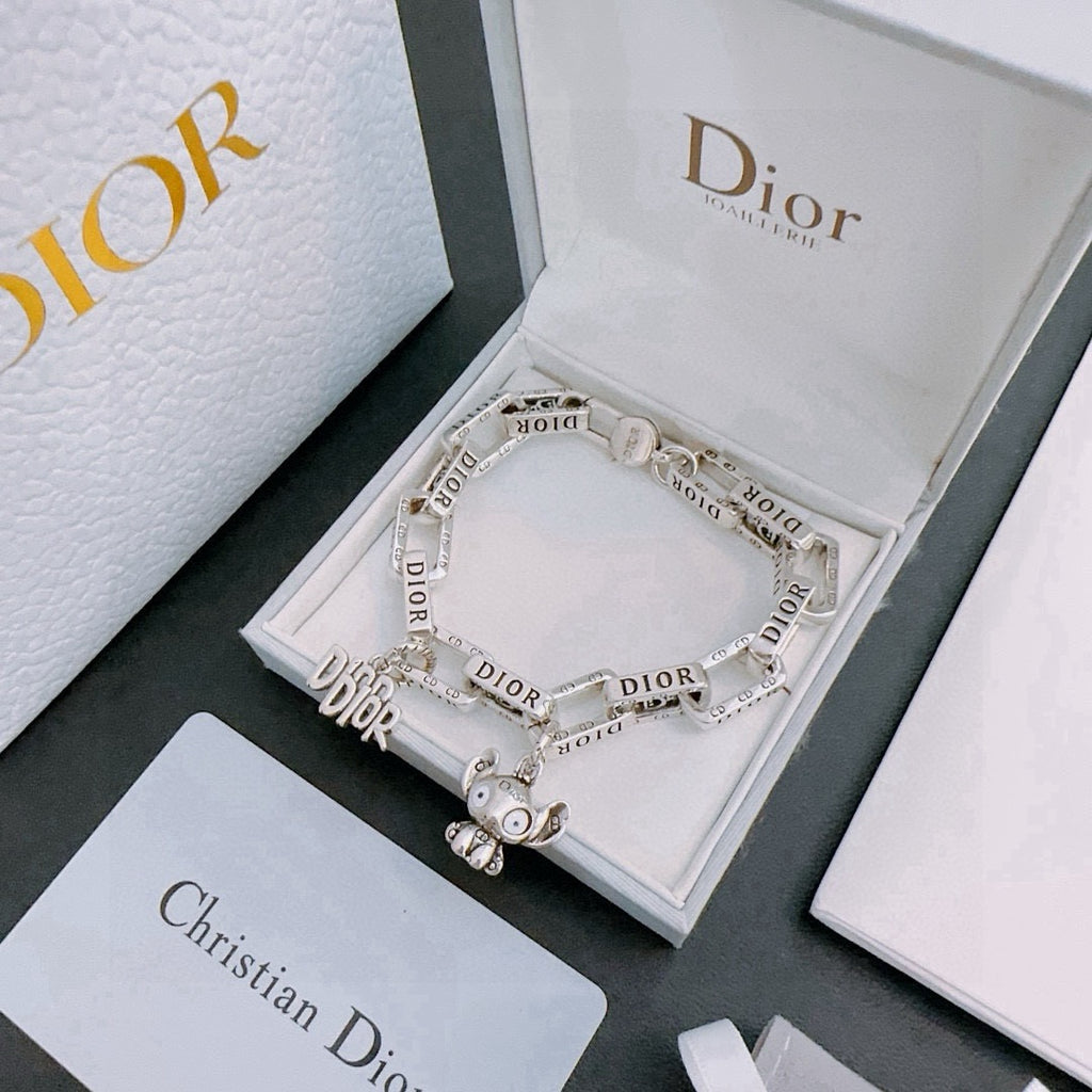 DIOR - CD Icon Chain Link Bracelet