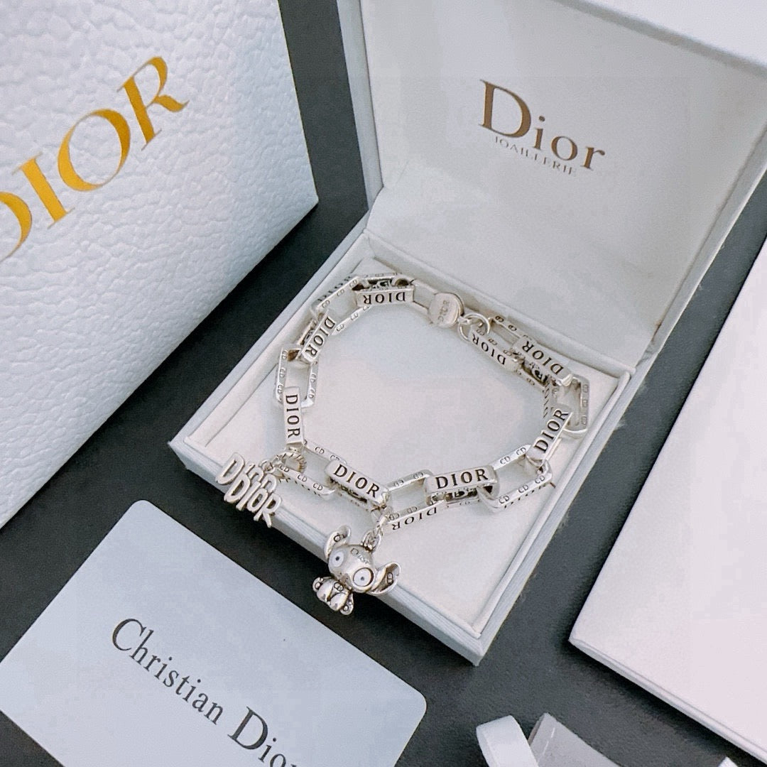DIOR - CD Icon Chain Link Bracelet