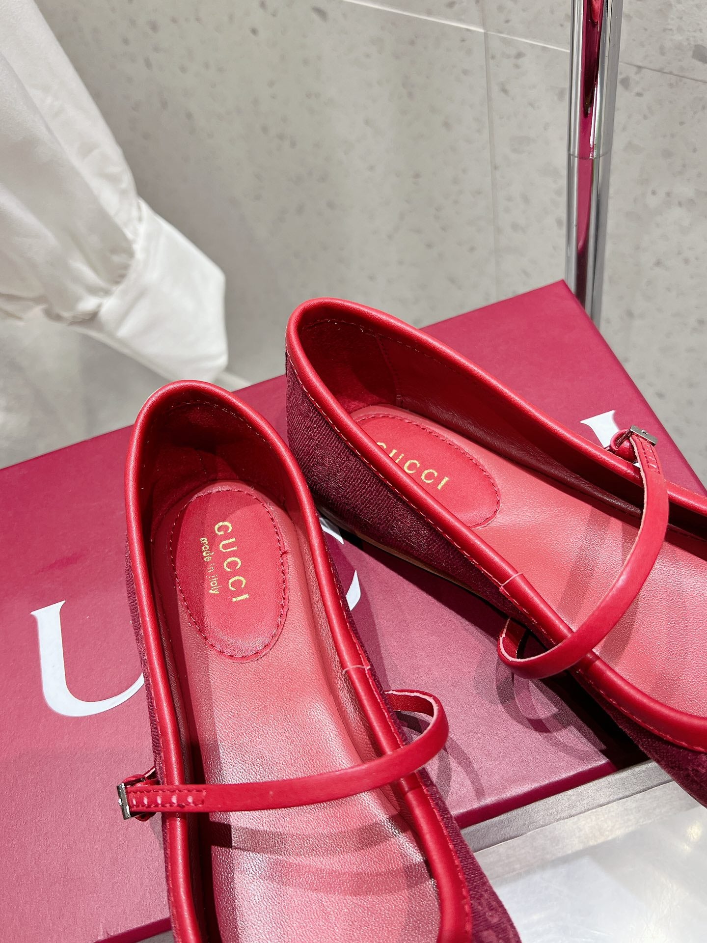 GUCCI - Horsebit Ballet Flat