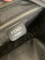 FENDI -  Zucca Coated Canvas and Leather Camera Bag