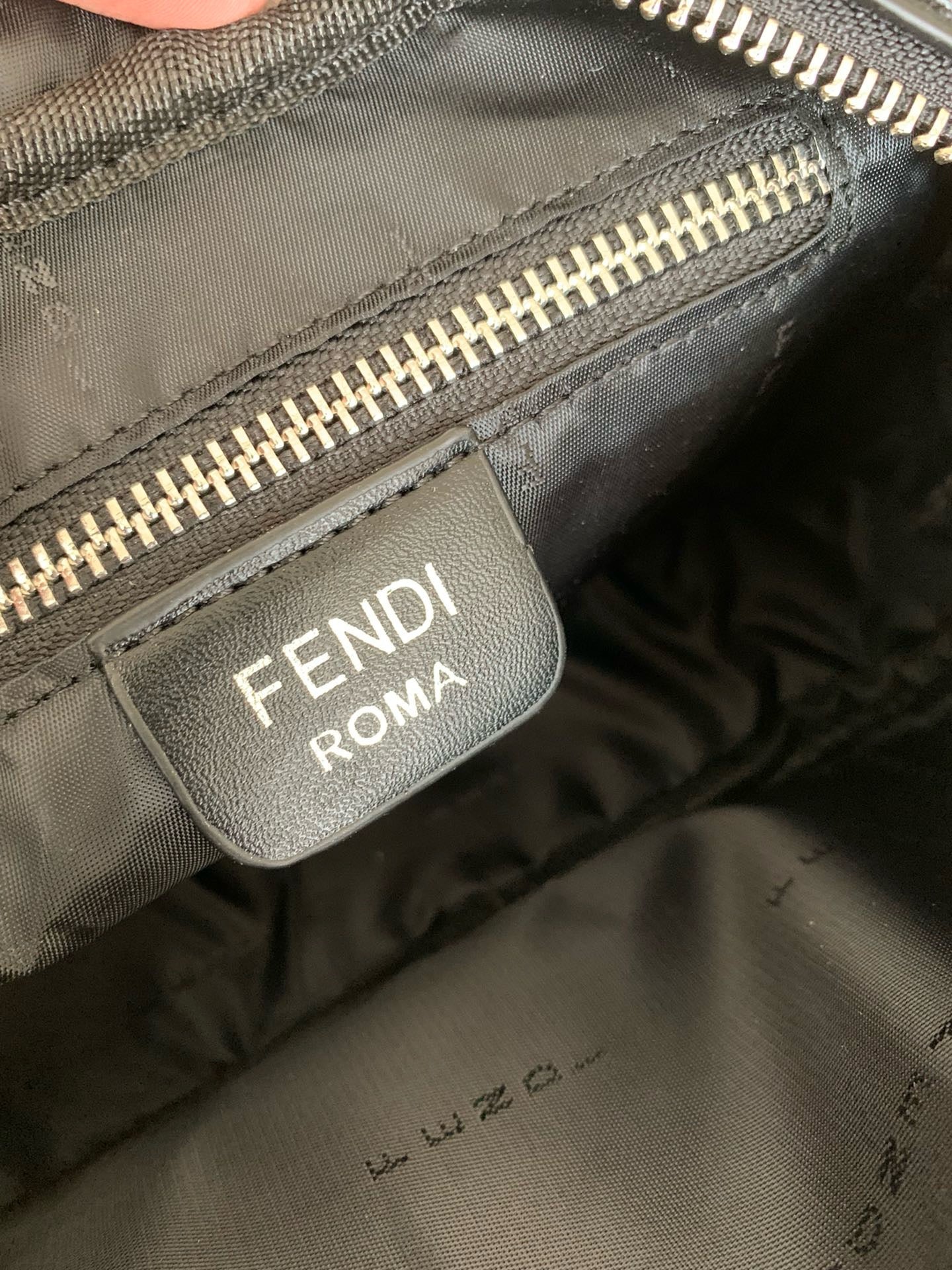 FENDI -  Zucca Coated Canvas and Leather Camera Bag