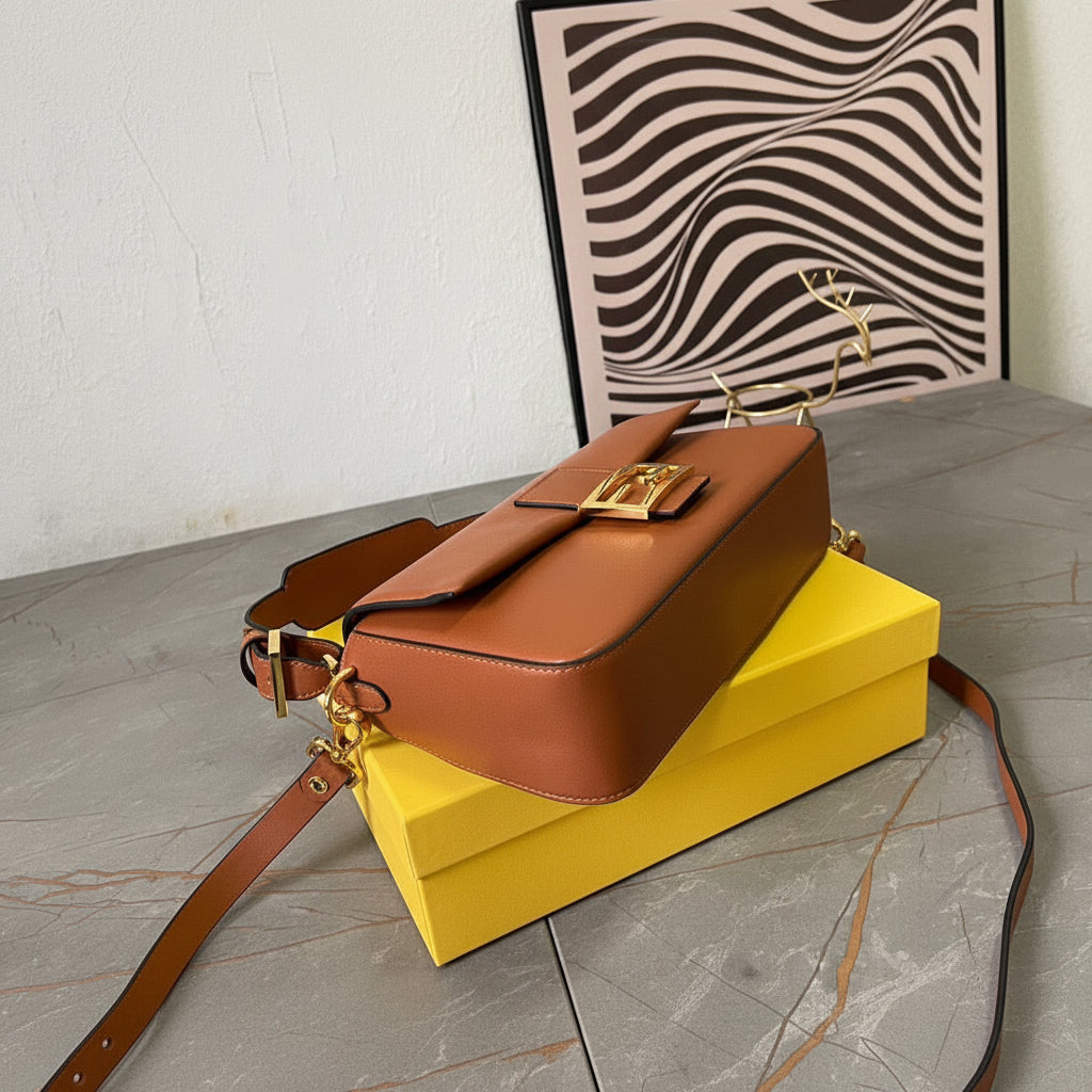 FENDI - Honey Baguette Square Bag