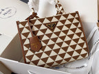 PRADA - Galleria cloth handbag