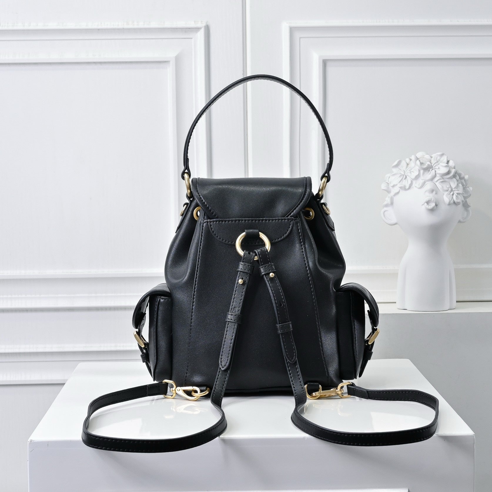 MIU MIU - Leather backpack