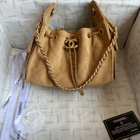 CHANEL - Suede Calfskin