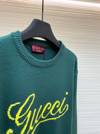 GUCCI  - Knit wool jumper with intarsia unisex