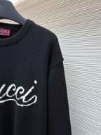 GUCCI  - Knit wool jumper with intarsia unisex