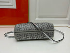 FENDI - Women's White Small First Crystal Bag
