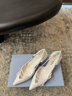 DIOR - open side patent leather heeled pumps