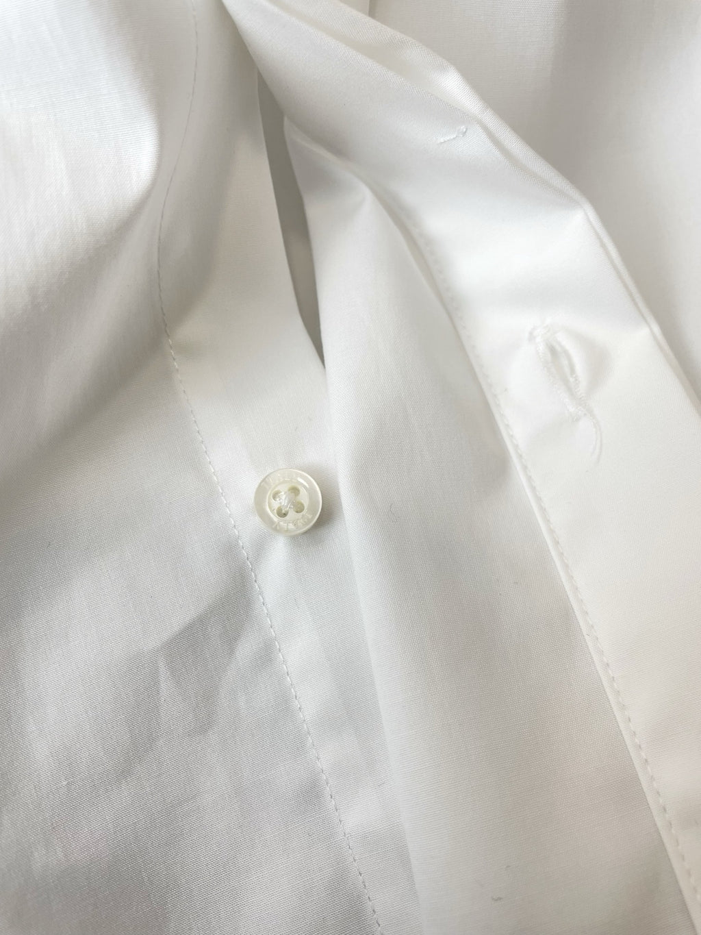 GUCCI -  Cotton shirt with embroidered collar