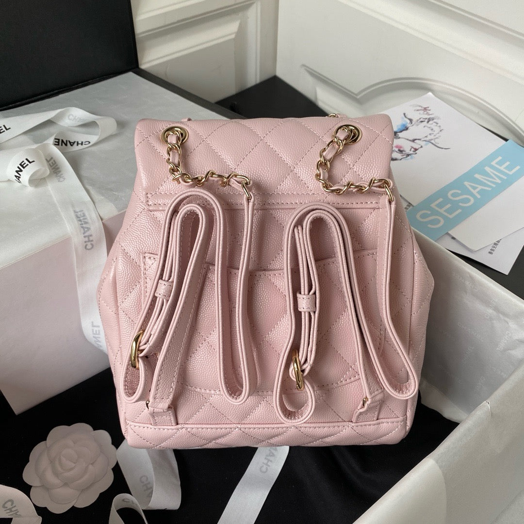 CHANEL - Chanel Mini Caviar Urban Spirit Backpack
