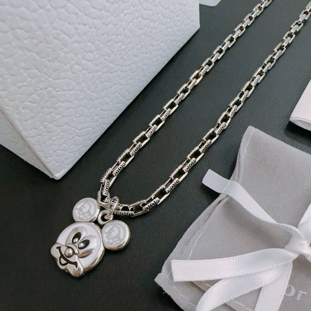 DIOR - Oblique Pendant Necklace