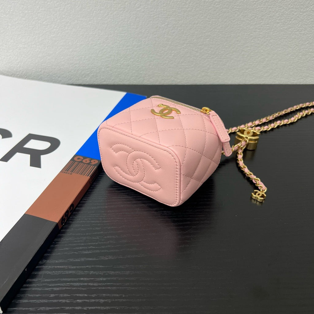 CHANEL - Mini Vanity Cosmetic Bag