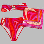 PUCCI - Patterned Halterneck bikini Swimsuit