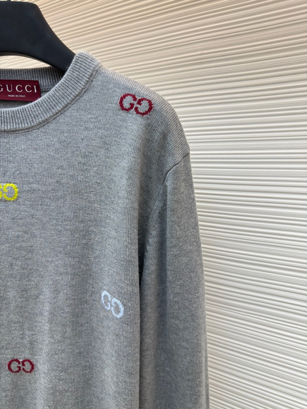 GUCCI  - Gg Intarsia Crewneck Sweater