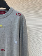 GUCCI  - Gg Intarsia Crewneck Sweater
