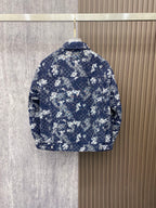 GUCCI  - Retro camouflage monogram print jacket
