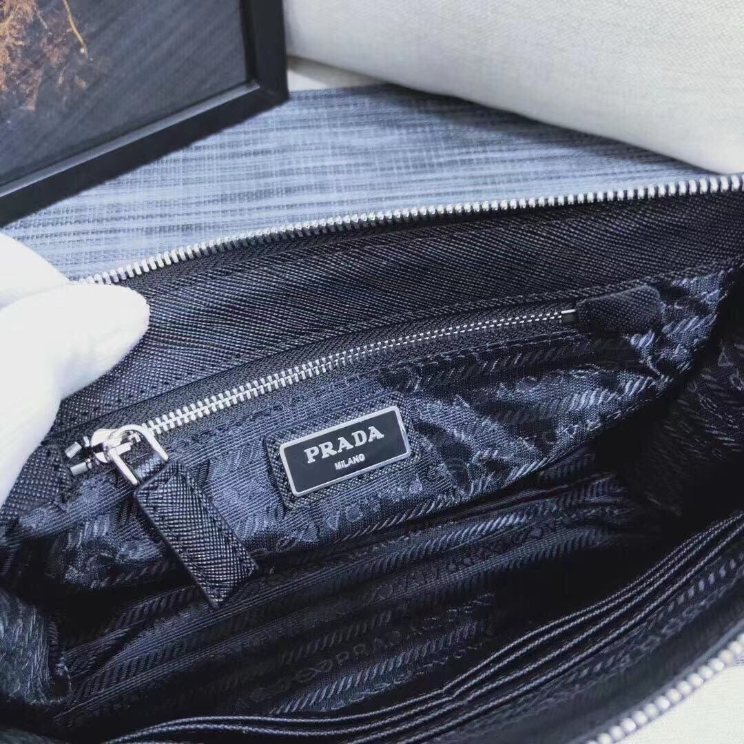 PRADA - Saffiano leather men's bag