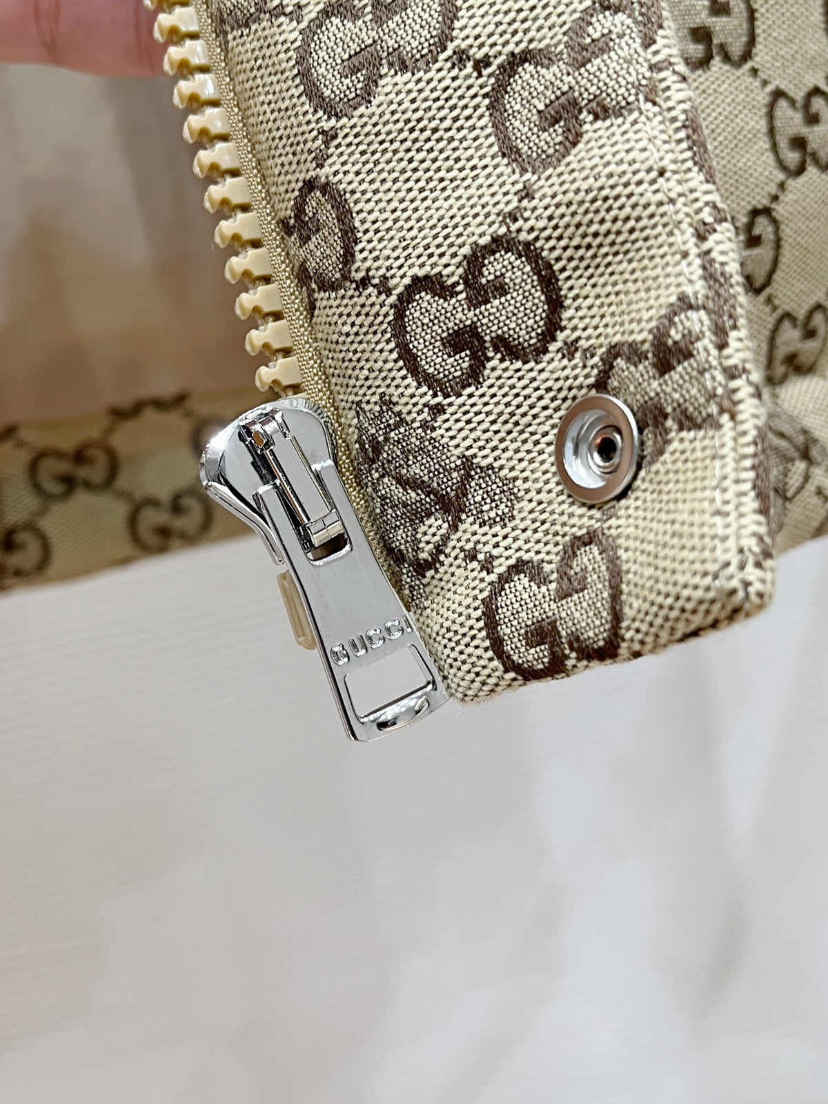 GUCCI - GG unisex Canvas Padded Gilet