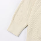 LOUIS VUITTON - Applikation ribbet strik sweater