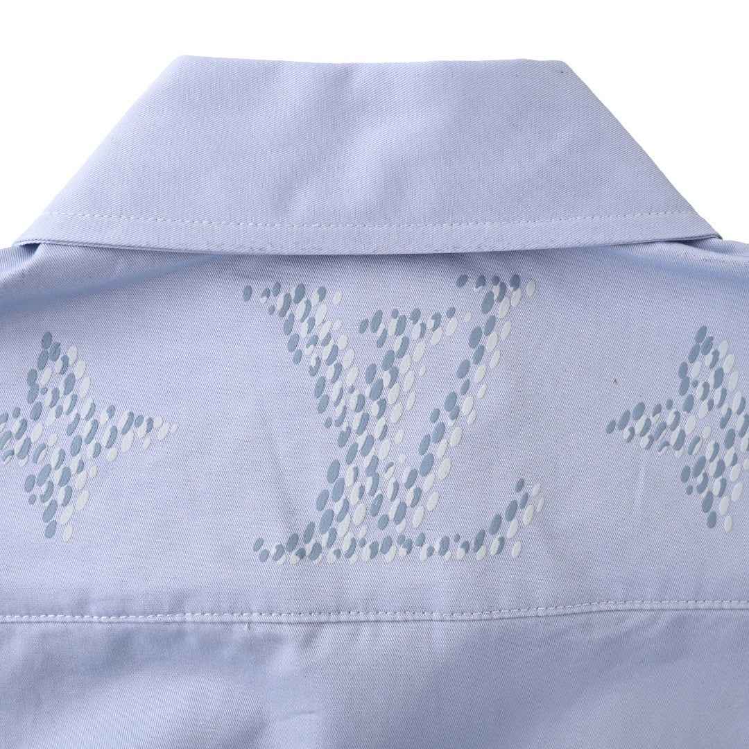 LOUIS VUITTON - Printed Signature Long-Sleeved Shirt