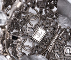 CHANEL - Gold Metal Strass Crystal Sphere Minaudiere Clutch Hardware, 2025