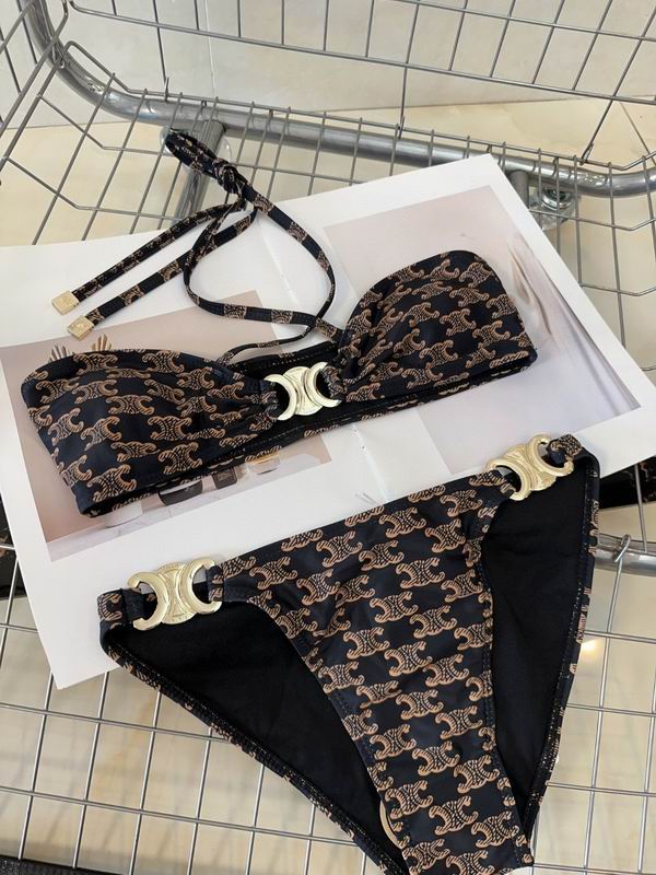CELINE - SWIMSUIT IN MONOGRAM JERSEY