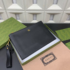 GUCCI - Marmont Leather Clutch