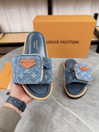 LOUIS VUITTON - pillow flat mule