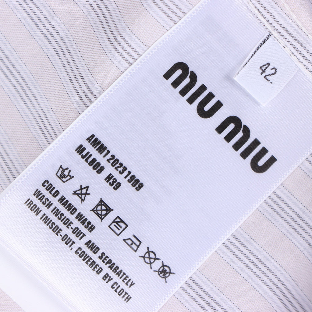 MIU MIU - Striped Shirt