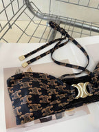 CELINE - SWIMSUIT IN MONOGRAM JERSEY