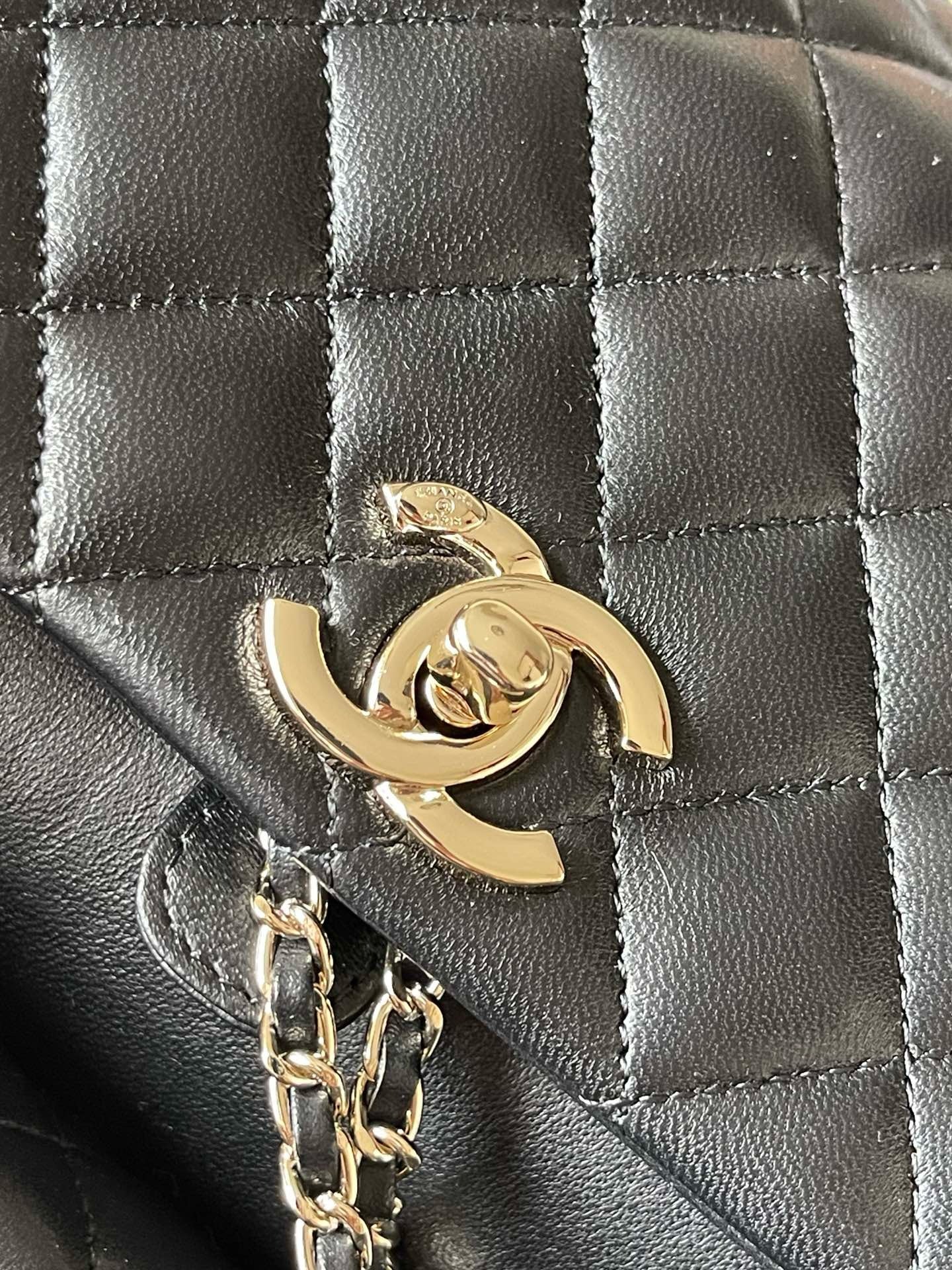 CHANEL - QUILTED CALFSKIN LARGE DUMA BACKPACK