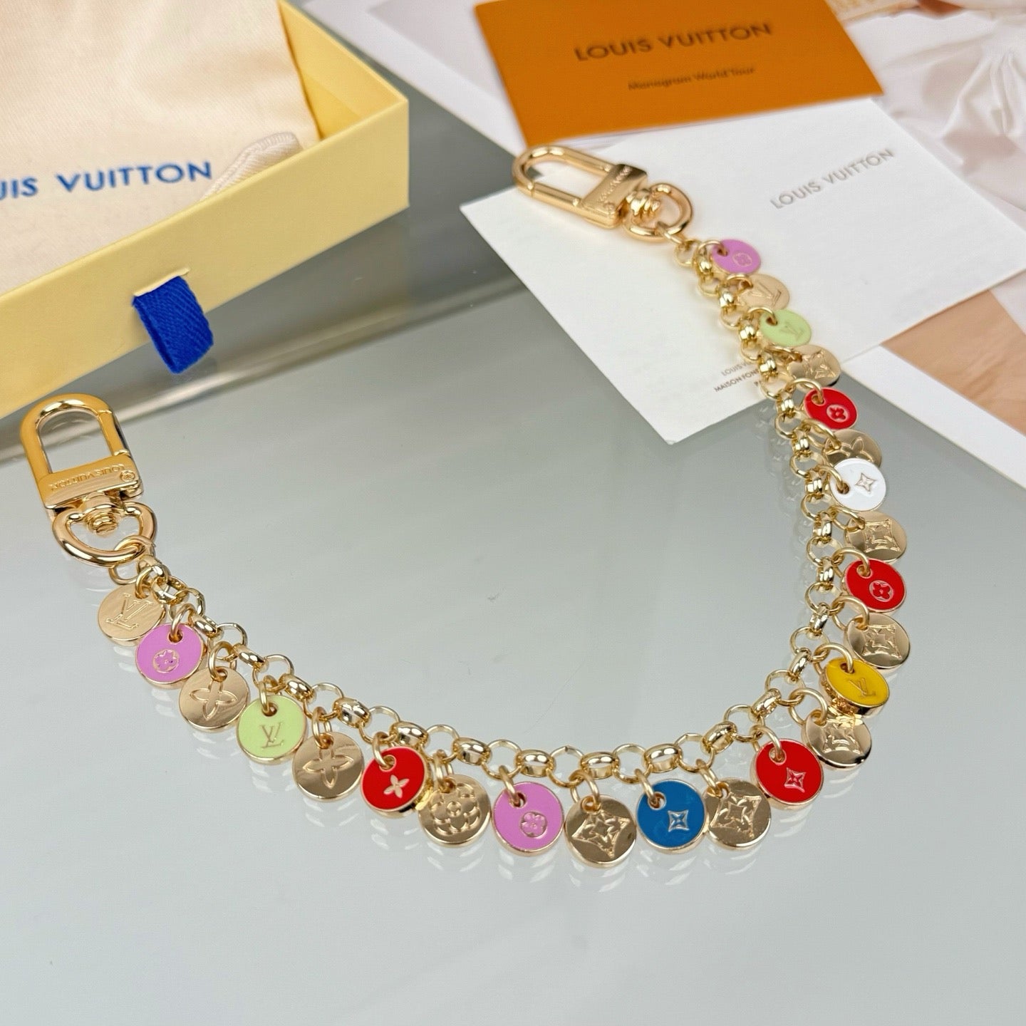 LOUIS VUITTON- bag charm