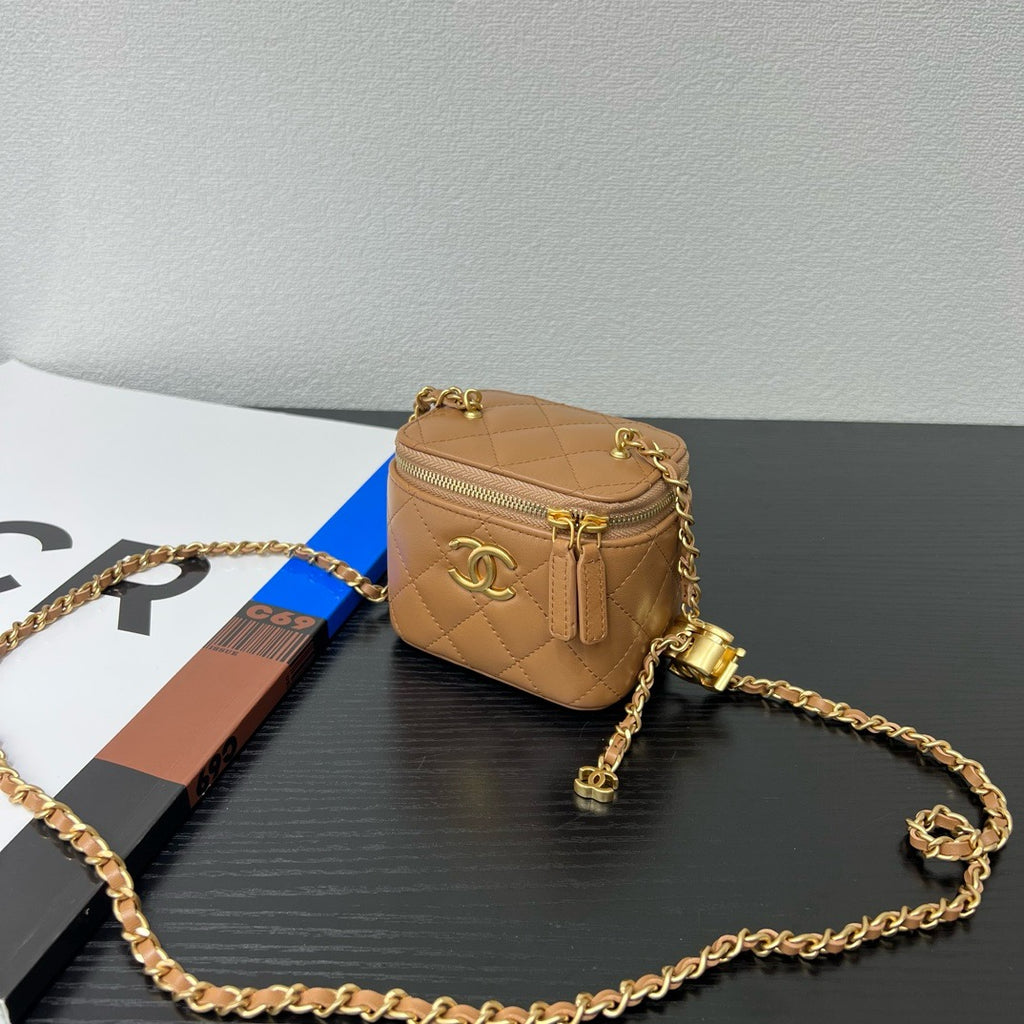 CHANEL - Mini Vanity Cosmetic Bag