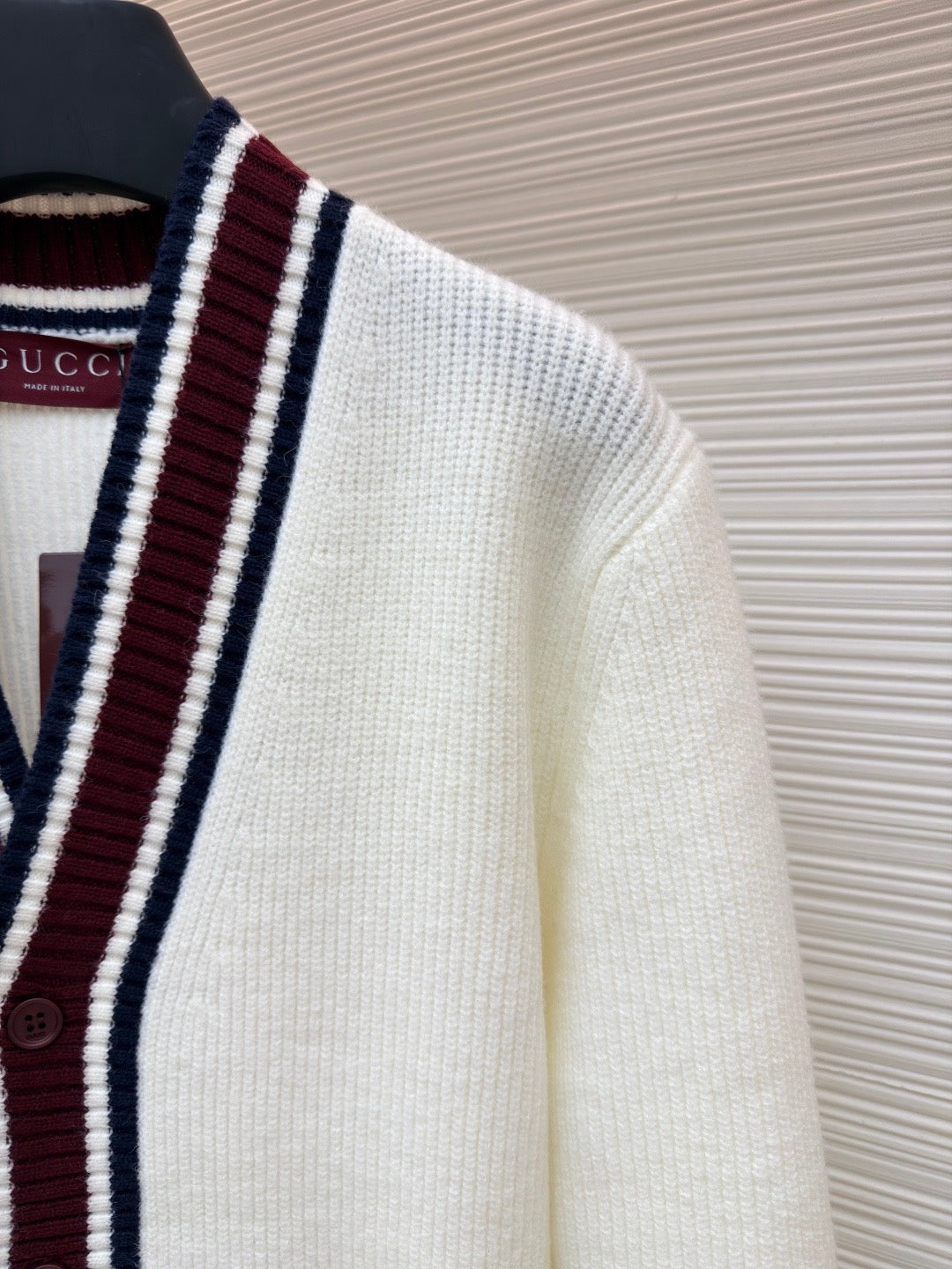 GUCCI  - intarsia wool cardigan