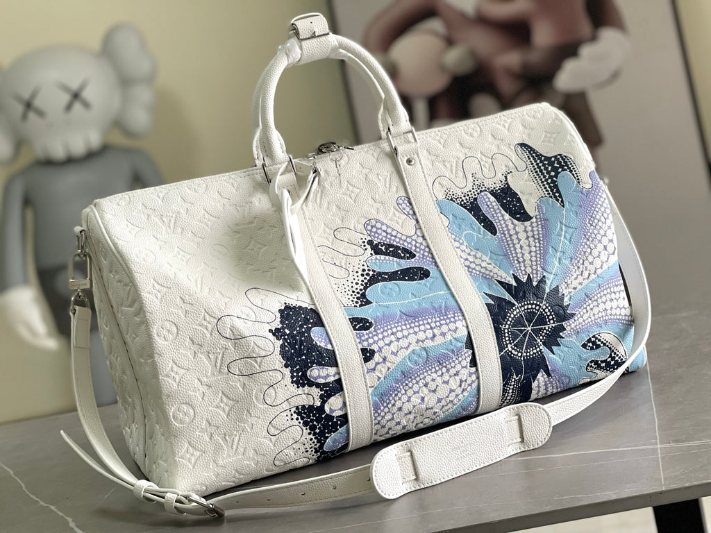 LOUIS VUITTON - LV x Yayoi Kusama Keepall