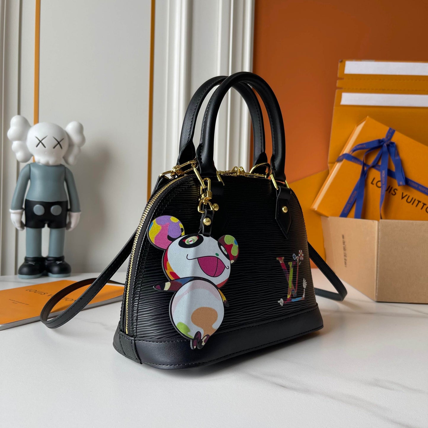 LOUIS VUITTON- Lv x TM nano alma