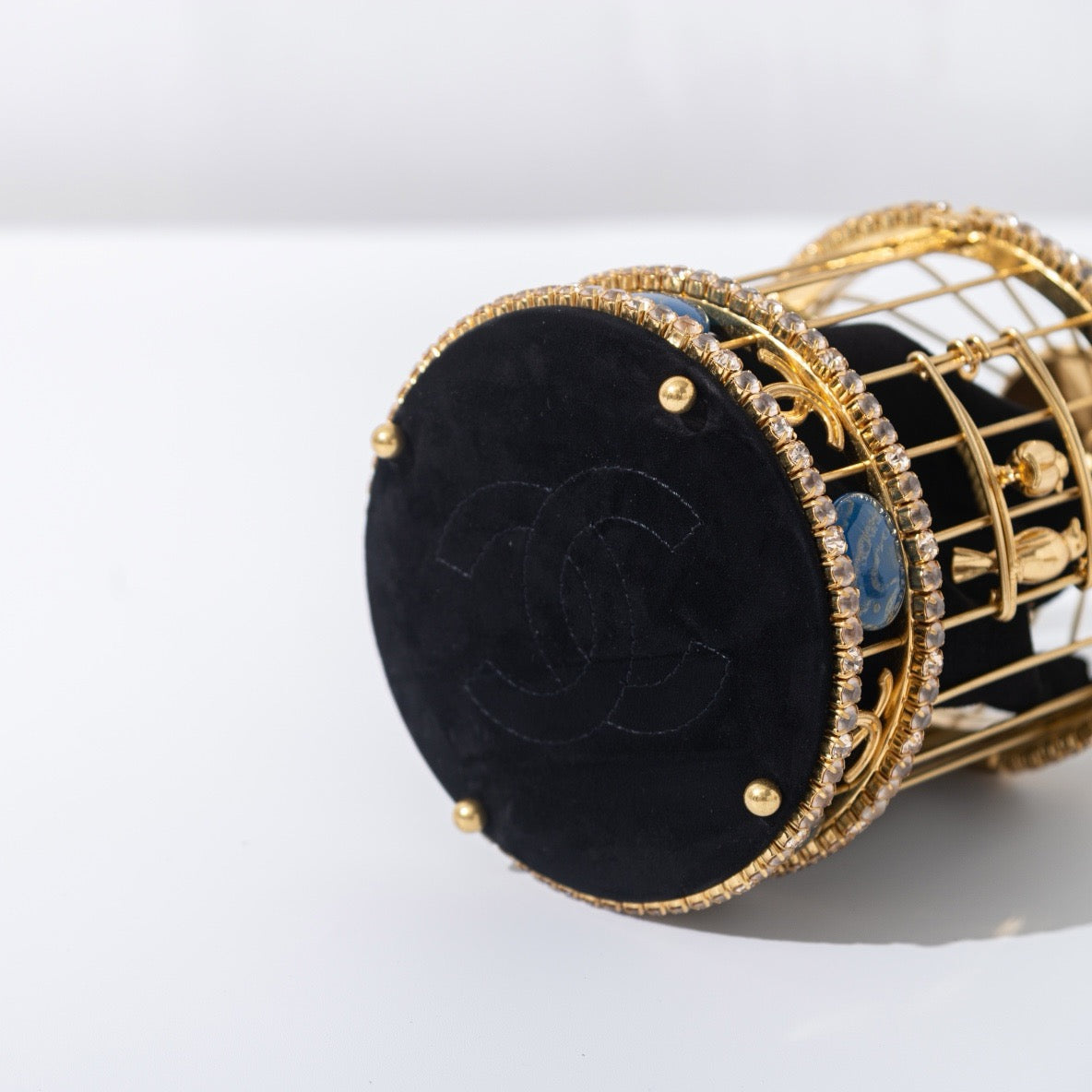 CHANEL - BIRD CAGE BAG RUNWAY EVENING BAG