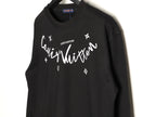 LOUIS VUITTON -unisex Cursive Signature Pullove
