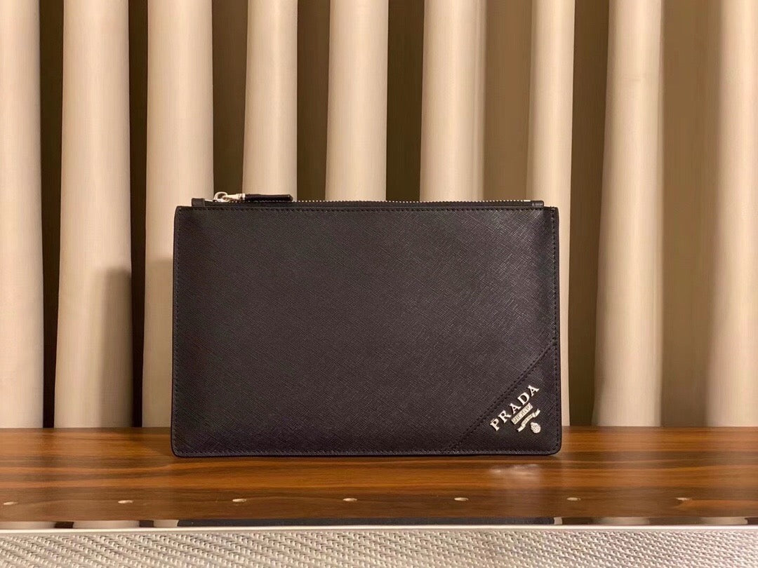 PRADA - Saffiano leather men's bag