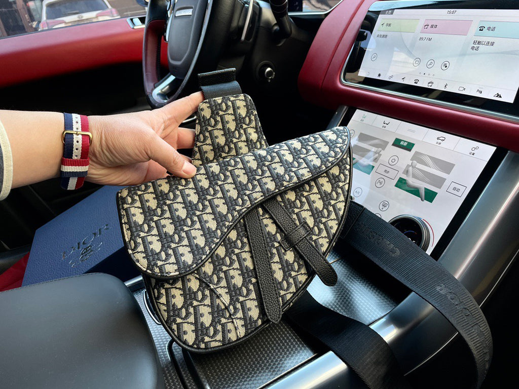 DIOR - Men’s Saddle ophidia bag